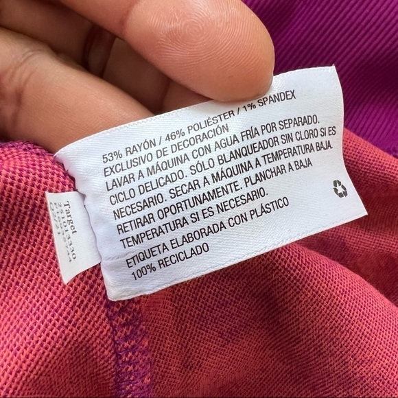 Victor Glemaud Polka Dot Tunic Dress Womens XS Crewneck Pullover Purple target - Picture 12 of 12